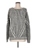Sabine 100% Acrylic Chevron-herringbone Gray Pullover Sweater Size M - photo 1
