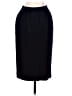 Pendleton 100% Virgin Wool Solid Black Wool Skirt Size 8 - photo 2