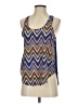 Vintage Havana 100% Polyester Blue Tank Top Size S - photo 1