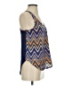Vintage Havana 100% Polyester Blue Tank Top Size S - photo 4