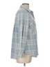 Casa Cabana Plaid Blue 3/4 Sleeve Blouse Size L - photo 4