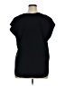 Vince. 100% Polyester Black Short Sleeve Top Size XL - photo 2