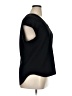 Vince. 100% Polyester Black Short Sleeve Top Size XL - photo 4