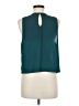 Audrey 3+1 100% Polyester Teal Sleeveless Blouse Size M - photo 2