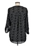 Daniel Rainn 100% Polyester Polka Dots Black 3/4 Sleeve Blouse Size M - photo 2
