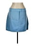Unbranded Solid Blue Casual Skirt Size L - photo 1