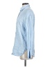 Zara Stripes Blue Long Sleeve Button-Down Shirt Size XS - photo 5