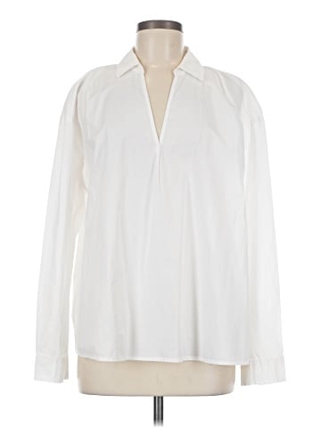 Velvet Long Sleeve Blouse (view 1)