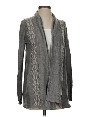 Knitted & Knotted Wool Cardigan (view 1)