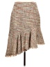 Halogen Tweed Multi Color Tan Casual Skirt Size 6 (petite) - photo 2