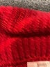 Unbranded 100% Polyester Red Pullover Sweater Size L - photo 4