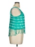 Nollie Teal Sleeveless Blouse Size XL - photo 4