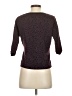 Eyeshadow Animal Print Purple Pullover Sweater Size S - photo 2