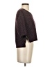 Eyeshadow Animal Print Purple Pullover Sweater Size S - photo 4