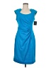 Ellen Tracy Blue Cocktail Dress Size 8 - photo 1