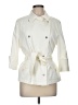 Max Mara Ivory White Trenchcoat Size 14 - photo 1