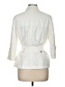 Max Mara Ivory White Trenchcoat Size 14 - photo 2