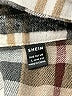 Shein 100% Polyester Plaid Brown Pullover Sweater Size 8 - 10 - photo 7