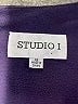 Studio 1 100% Polyester Solid Black Casual Dress Size 12 - photo 7