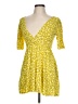 PrettyLittleThing Yellow Kimono Size 10 - photo 1