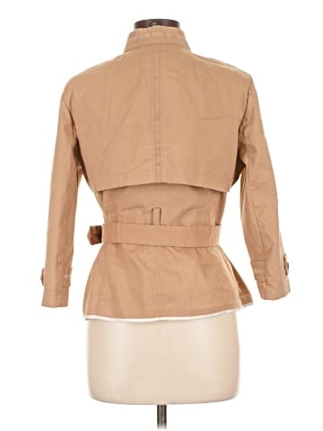 White House Black Market Trenchcoat (view 2)