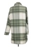 Banana Republic Plaid Green Coat Size L - photo 2