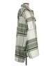 Banana Republic Plaid Green Coat Size L - photo 4