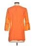 J.Crew Solid Orange 3/4 Sleeve Blouse Size XS - photo 2