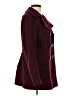 Bar III Burgundy Wool Coat Size S - photo 4