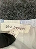 Blu Pepper Silver Long Sleeve Blouse Size L - photo 7