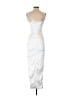 Unbranded Metallic Silver Cocktail Dress Size XS - photo 2