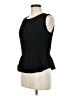 Etcetera Black Sleeveless Blouse Size 8 - photo 5