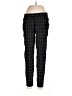 Elle Plaid Black Casual Pants Size L - photo 1