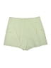 Zara Solid Green Shorts Size S - photo 2