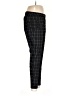 Elle Plaid Black Casual Pants Size L - photo 4