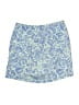Tehama 100% Polyester Paisley Blue Casual Skirt Size 4 - photo 1