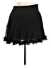 Mangano 100% Polyester Solid Black Casual Skirt Size EU 38 / US 8 - photo 2