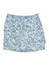 Tehama 100% Polyester Paisley Blue Casual Skirt Size 4 - photo 2