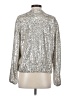 Zara Metallic Silver Gold Jacket Size S - photo 2