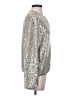 Zara Metallic Silver Gold Jacket Size S - photo 4