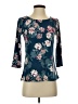 Nine Britton Teal 3/4 Sleeve Top Size XS - photo 1