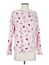 Joyspun 100% Polyester Floral Pink Pullover Sweater Size 4 - 6 - photo 1