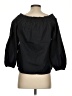 J.Crew 100% Cotton Black 3/4 Sleeve Blouse Size 0 - photo 2