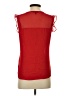 Express 100% Polyester Red Sleeveless Blouse Size XS - photo 2