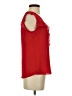 Express 100% Polyester Red Sleeveless Blouse Size XS - photo 4