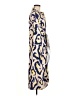Unbranded 100% Polyester Print Gold Casual Dress Size 6 - photo 4