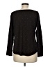 Chico's Polka Dots Black Pullover Sweater Size Med (1) - photo 2