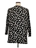 Grace Elements Animal Print Black Pullover Sweater Size 1X - photo 2