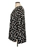 Grace Elements Animal Print Black Pullover Sweater Size 1X - photo 5