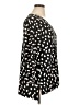 Grace Elements Animal Print Black Pullover Sweater Size 1X - photo 4